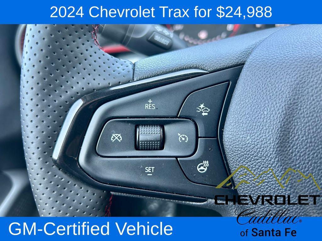 used 2024 Chevrolet Trax car, priced at $24,988