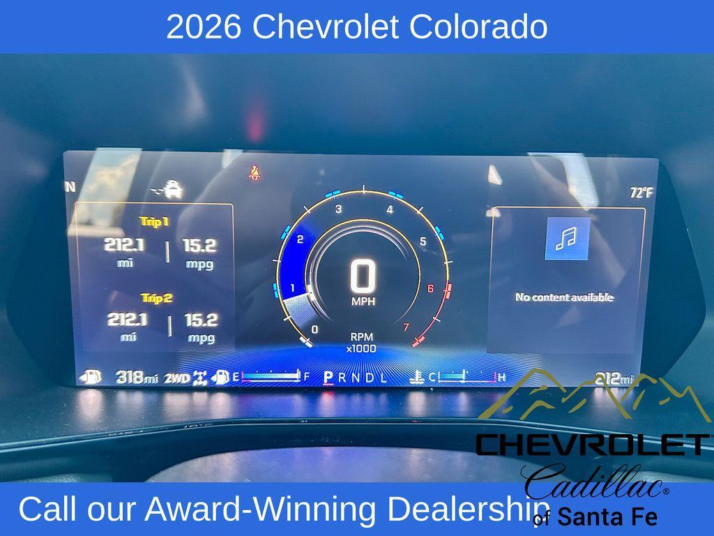 new 2026 Chevrolet Colorado car, priced at $56,810