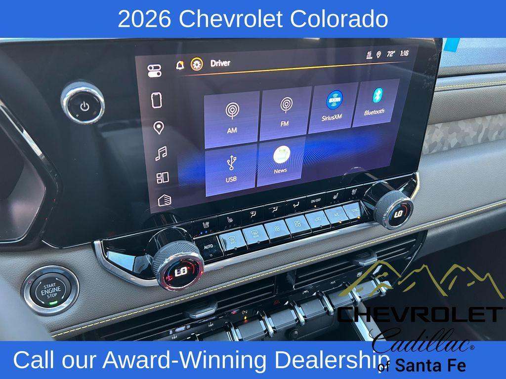 new 2026 Chevrolet Colorado car, priced at $56,810