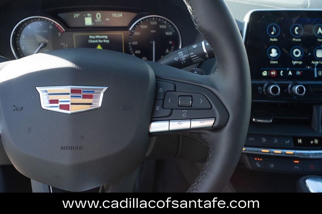 new 2025 Cadillac CT4 car, priced at $46,515