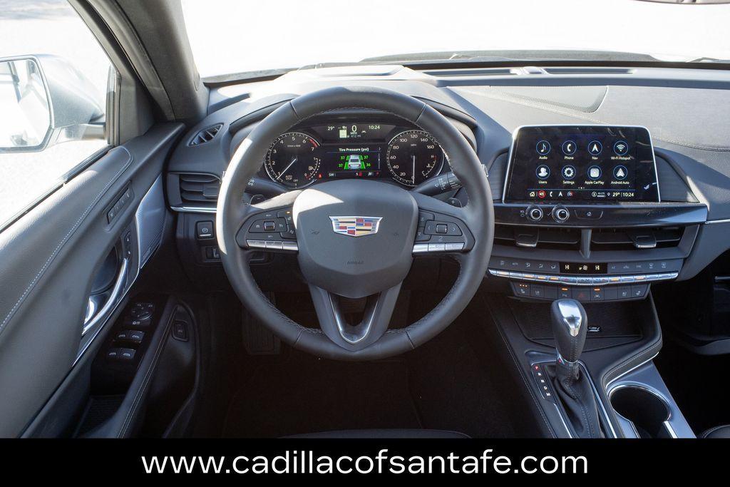 new 2025 Cadillac CT4 car, priced at $46,515