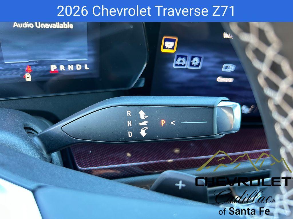 new 2026 Chevrolet Traverse car, priced at $55,550