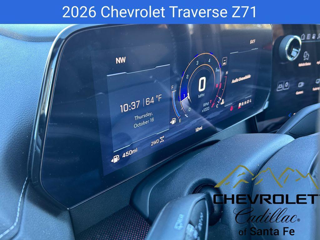 new 2026 Chevrolet Traverse car, priced at $55,550