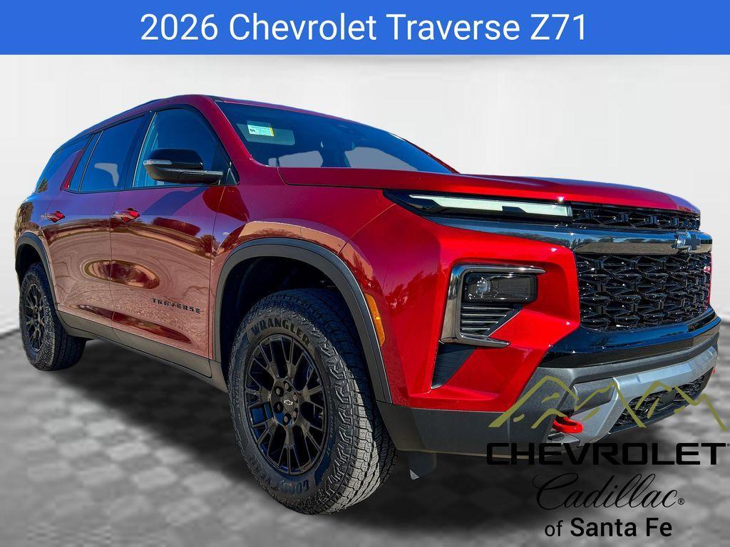 new 2026 Chevrolet Traverse car, priced at $55,550