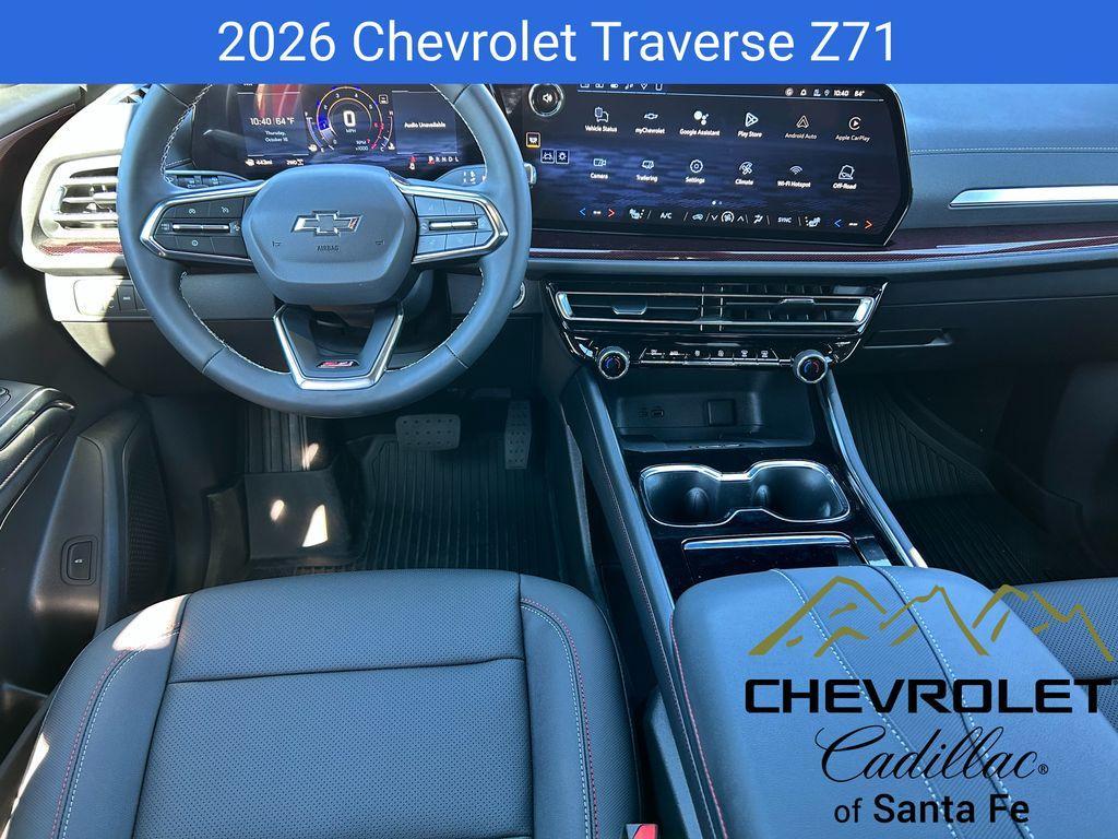 new 2026 Chevrolet Traverse car, priced at $55,550