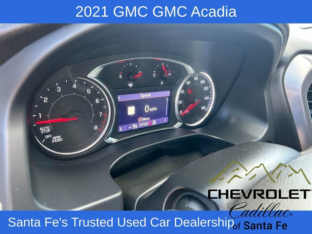 used 2021 GMC Acadia car, priced at $23,991