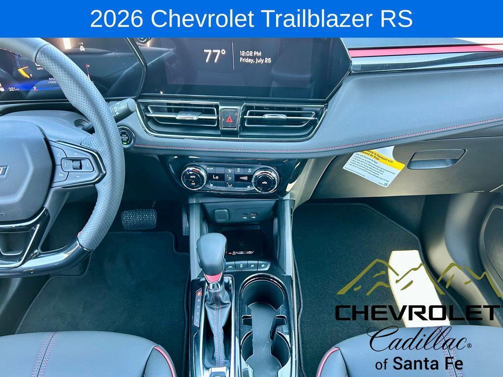 new 2026 Chevrolet TrailBlazer car, priced at $30,780