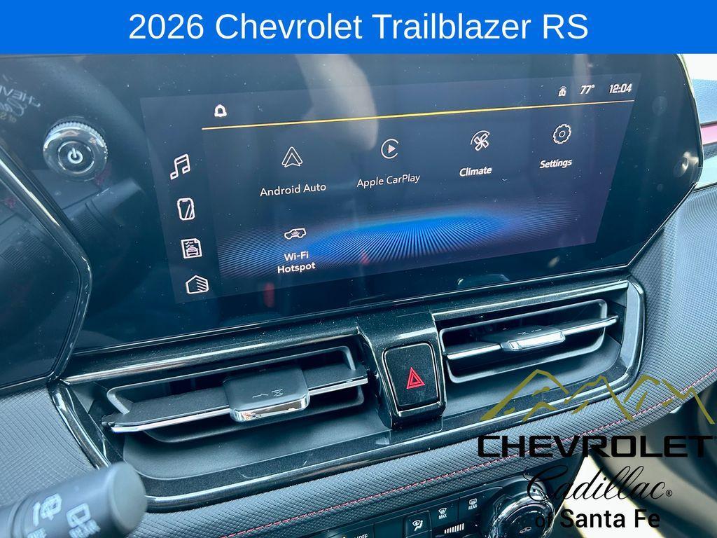 new 2026 Chevrolet TrailBlazer car, priced at $30,780
