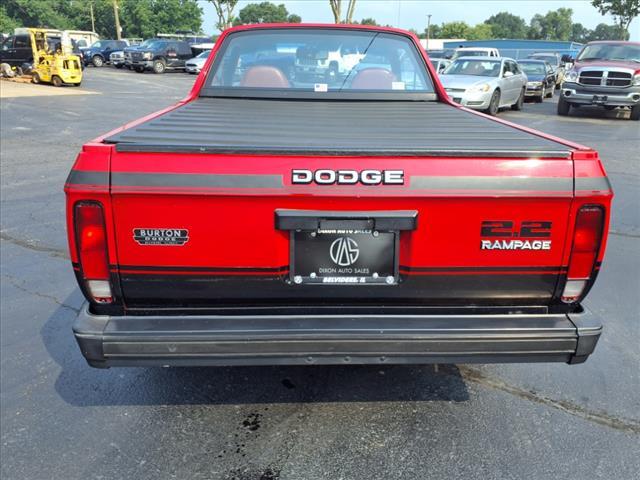 used 1984 Dodge Rampage car, priced at $8,995
