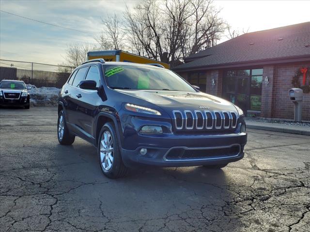 used 2016 Jeep Cherokee car, priced at $18,995
