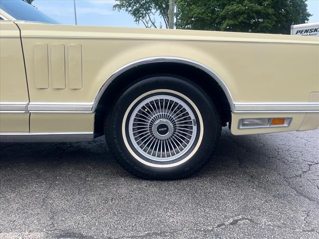 used 1978 Lincoln Mark V car, priced at $15,500