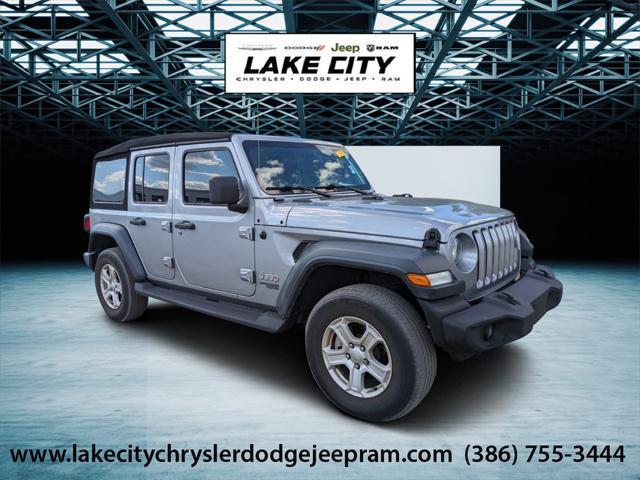 used 2020 Jeep Wrangler Unlimited car, priced at $32,207