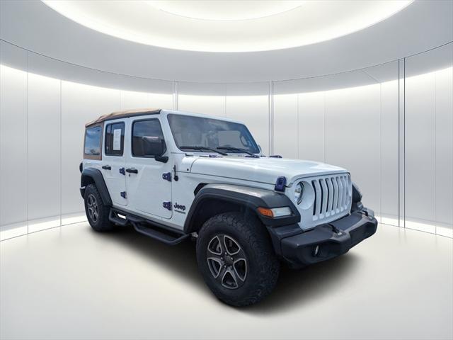 used 2020 Jeep Wrangler Unlimited car, priced at $26,664