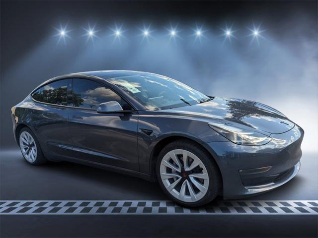 used 2022 Tesla Model 3 car, priced at $24,999