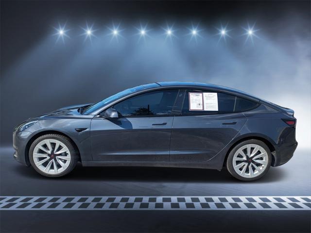 used 2022 Tesla Model 3 car, priced at $24,999