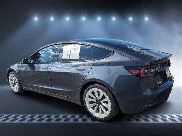 used 2022 Tesla Model 3 car, priced at $24,999