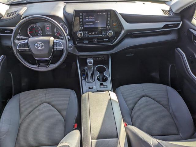 used 2021 Toyota Highlander car, priced at $21,360