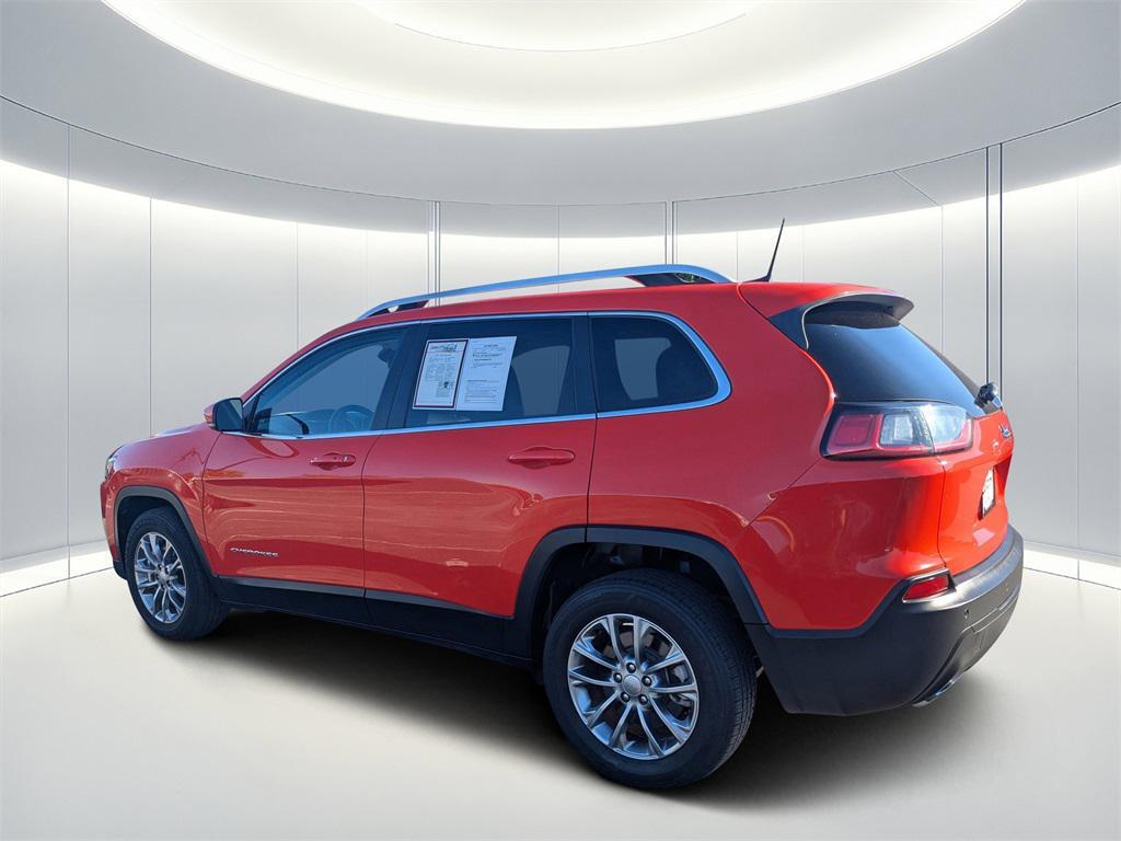 used 2021 Jeep Cherokee car, priced at $23,477