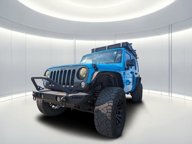 used 2017 Jeep Wrangler Unlimited car, priced at $17,123