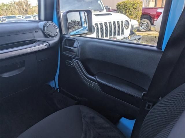 used 2017 Jeep Wrangler Unlimited car, priced at $17,123