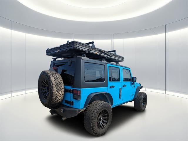 used 2017 Jeep Wrangler Unlimited car, priced at $17,123