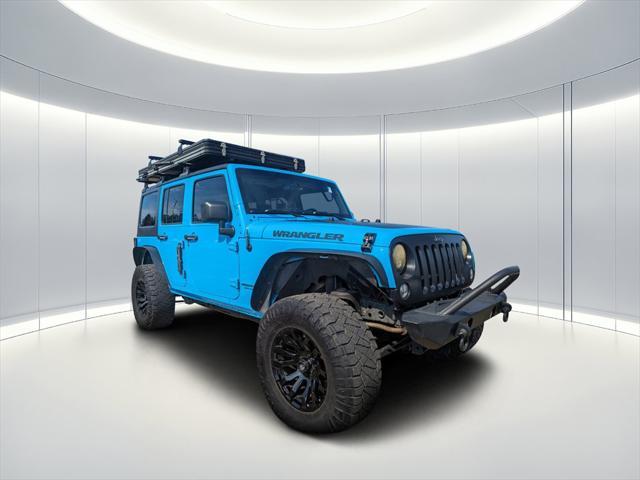 used 2017 Jeep Wrangler Unlimited car, priced at $17,123