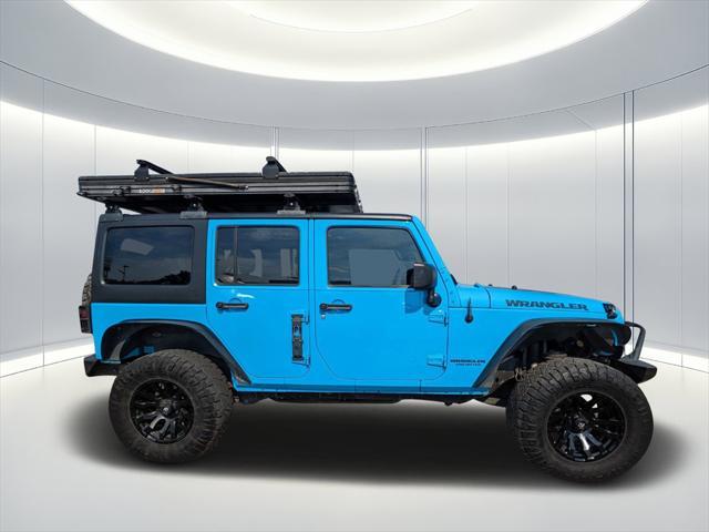 used 2017 Jeep Wrangler Unlimited car, priced at $17,123