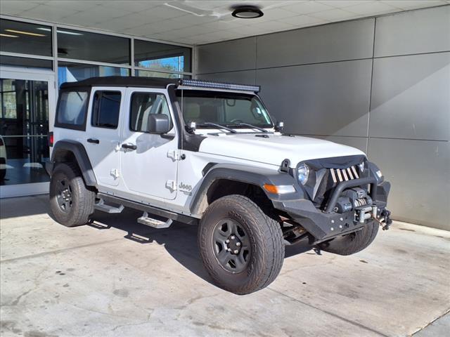 used 2018 Jeep Wrangler Unlimited car, priced at $21,966