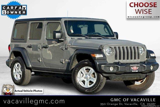 used 2020 Jeep Wrangler Unlimited car, priced at $28,490