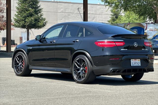 used 2019 Mercedes-Benz AMG GLC 63 car, priced at $42,990