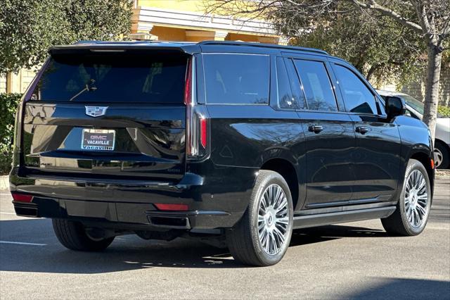 used 2022 Cadillac Escalade ESV car, priced at $75,990