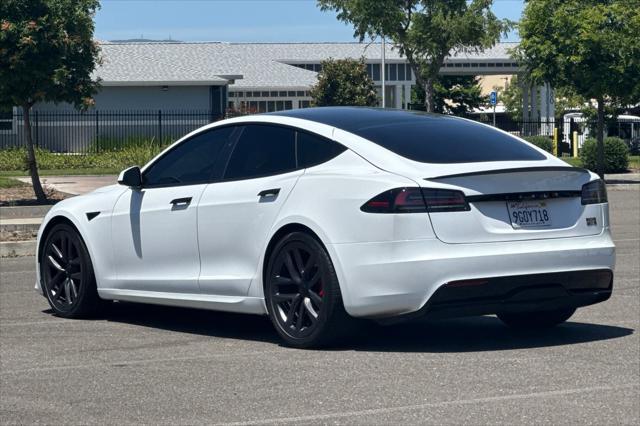 used 2023 Tesla Model S car, priced at $58,990