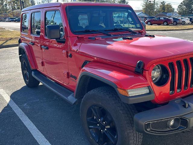 used 2021 Jeep Wrangler Unlimited car, priced at $34,975