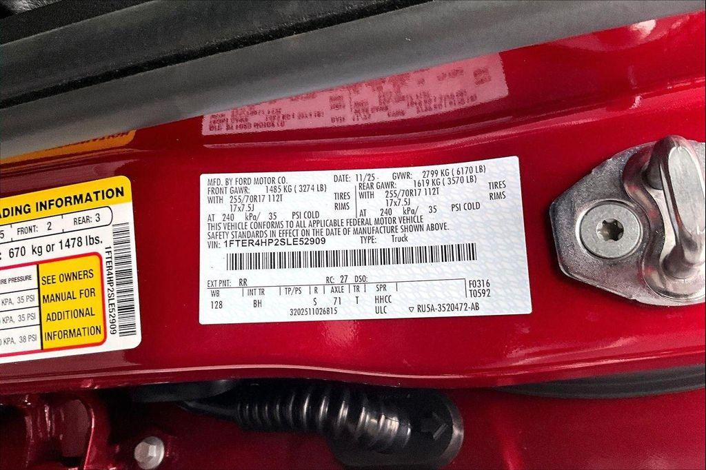 new 2025 Ford Ranger car, priced at $40,726