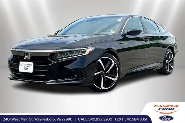 used 2021 Honda Accord car, priced at $28,790