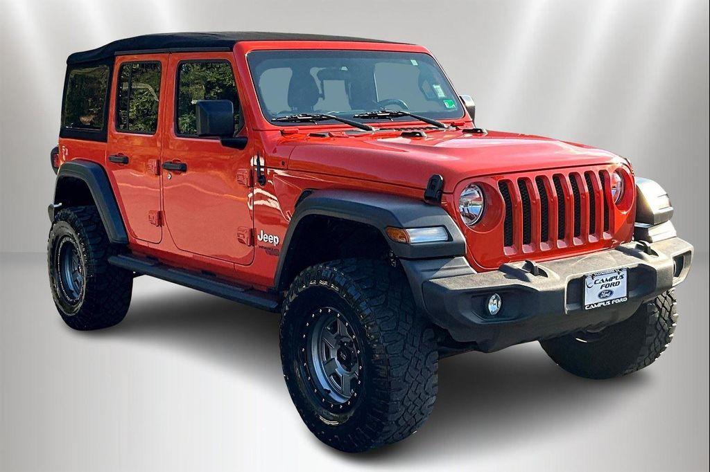 used 2018 Jeep Wrangler Unlimited car, priced at $29,995