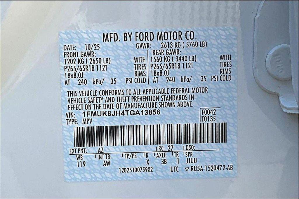 new 2026 Ford Explorer car, priced at $52,525