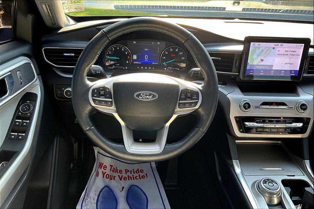 used 2022 Ford Explorer car, priced at $32,854