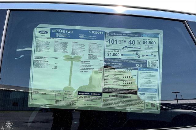 new 2025 Ford Escape PHEV car, priced at $35,757