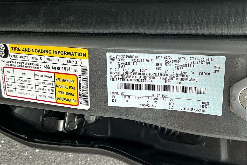 new 2025 Ford Ranger car, priced at $40,673