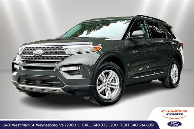 used 2022 Ford Explorer car, priced at $31,500