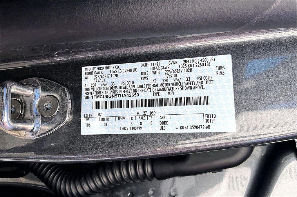 new 2026 Ford Escape car, priced at $32,780