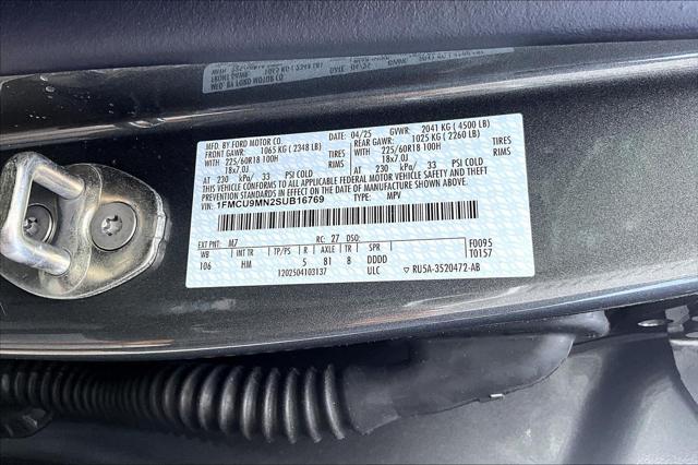 new 2025 Ford Escape car, priced at $33,450