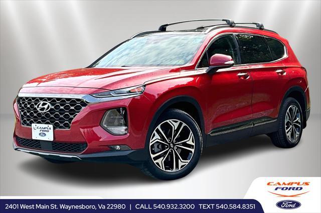 used 2020 Hyundai Santa Fe car, priced at $26,790