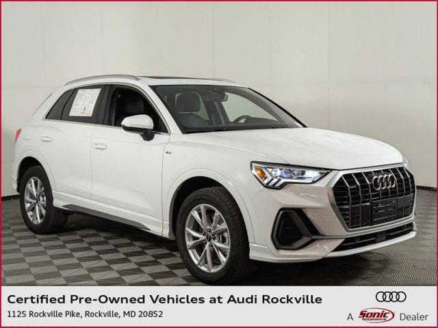 used 2024 Audi Q3 car, priced at $33,998