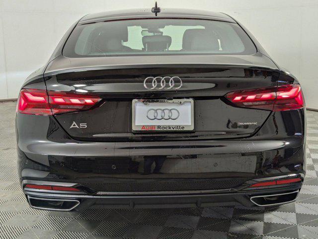 new 2025 Audi A5 Sportback car, priced at $46,861