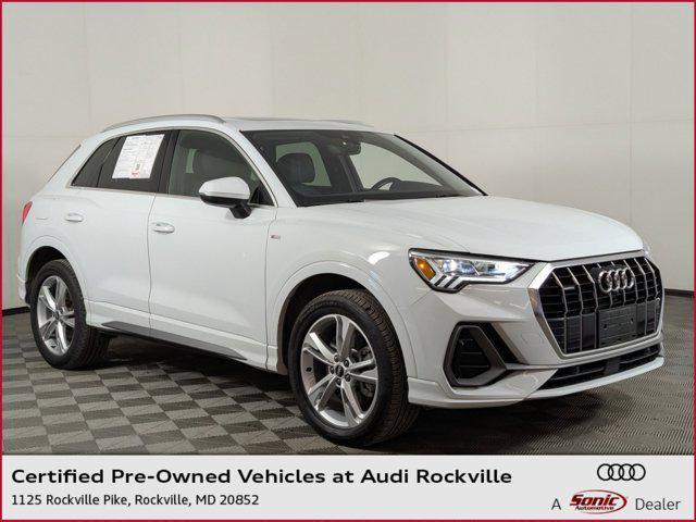 used 2022 Audi Q3 car, priced at $31,498