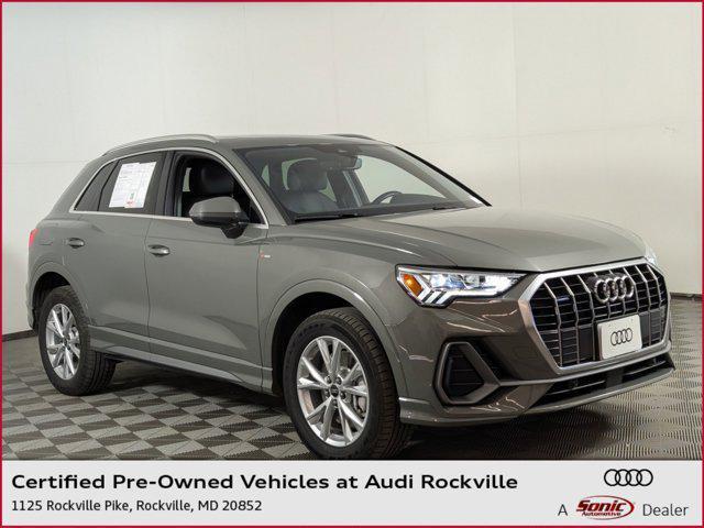 used 2024 Audi Q3 car, priced at $30,998