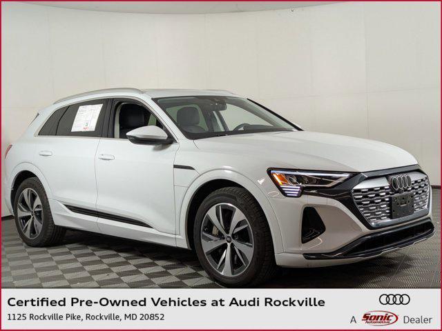 used 2024 Audi Q8 e-tron car, priced at $46,998