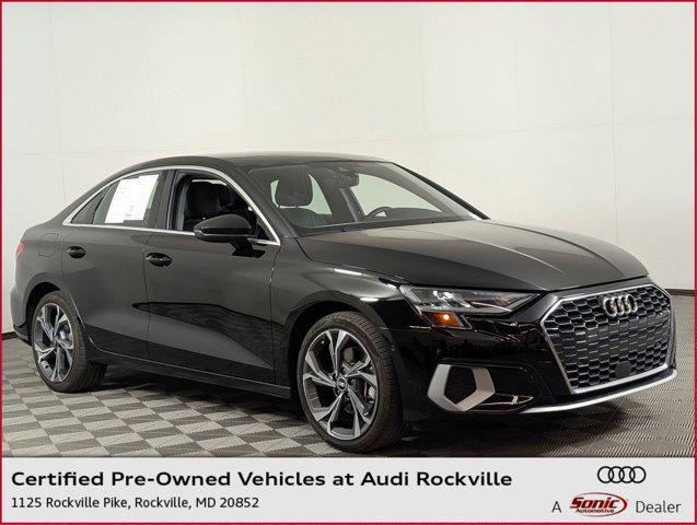 used 2022 Audi A3 car, priced at $24,999